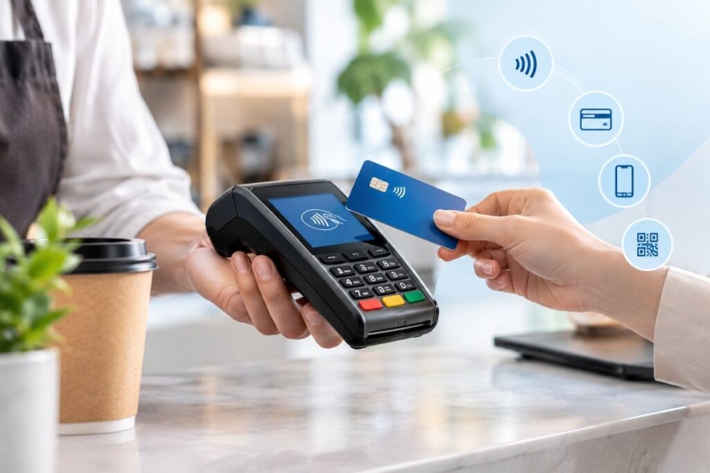 2D POS cihazı üzerinden kredi kartı ile ödeme alma işlemi