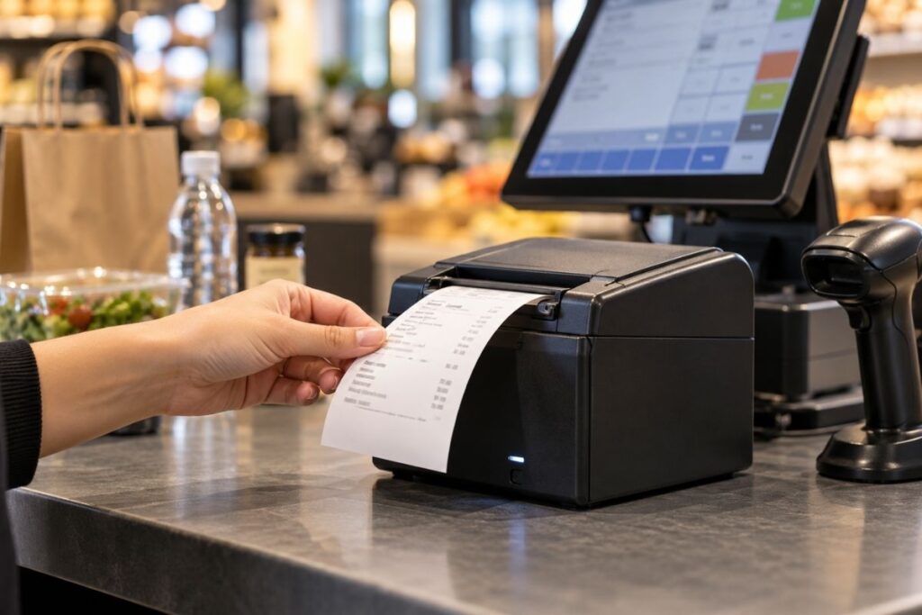 Termal fiş yazıcı ile POS sisteminden fiş çıktısı alınması
